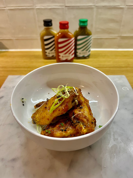 Spicyboi99 Recipes by Saucy Dans | Vol.1 - Wings with Daamn Daniel Buffalo Sauce