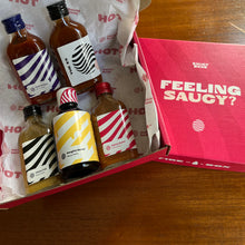 Load image into Gallery viewer, The Saucy Box - Hot Sauce Giftbox
